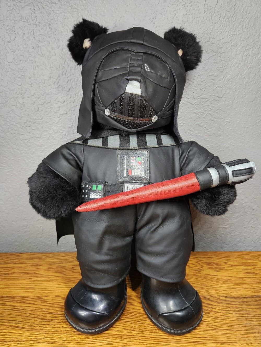 Star Wars Darth Vader Build-A-Bear Stuffed Plush With Lightsaber